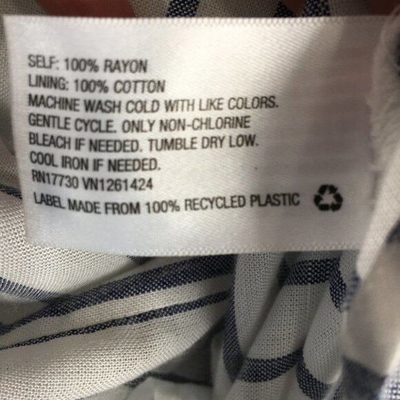 Universal Thread Hi-Lo Dress - vertical stripes - XS - Picture 7 of 10